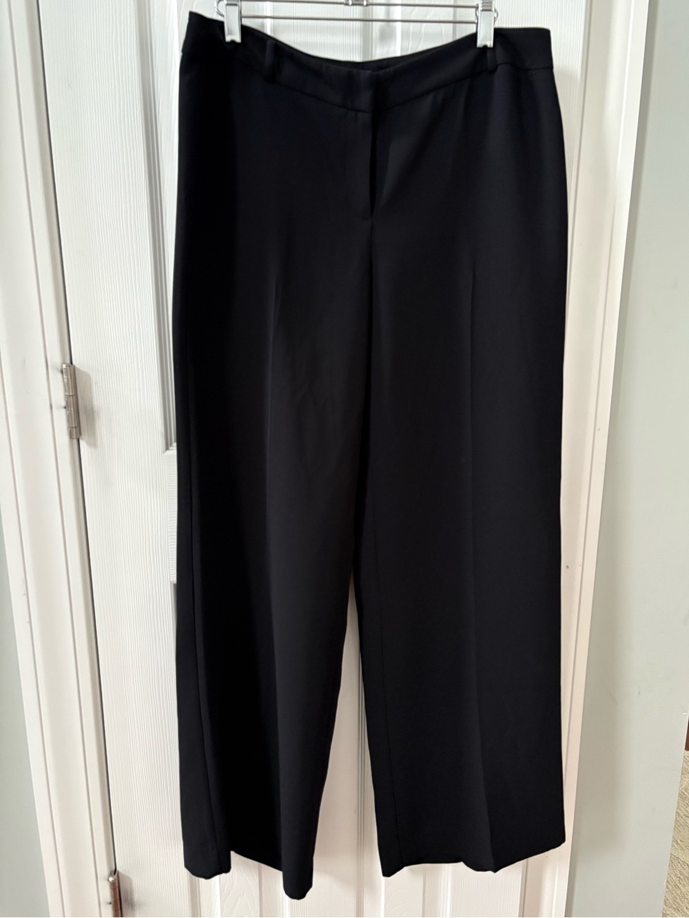 New York & Company Black Wide-Leg Dress Pants
